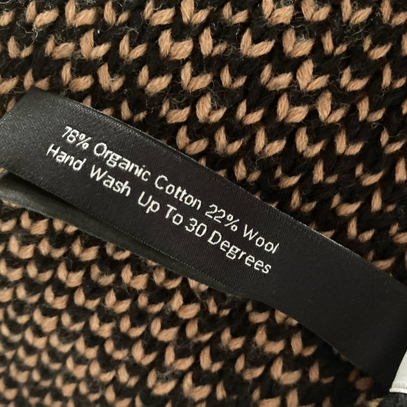 Mother of Pearl Blake Checked Organic Cotton Cardigan Sweater NWT - Picture 8 of 15